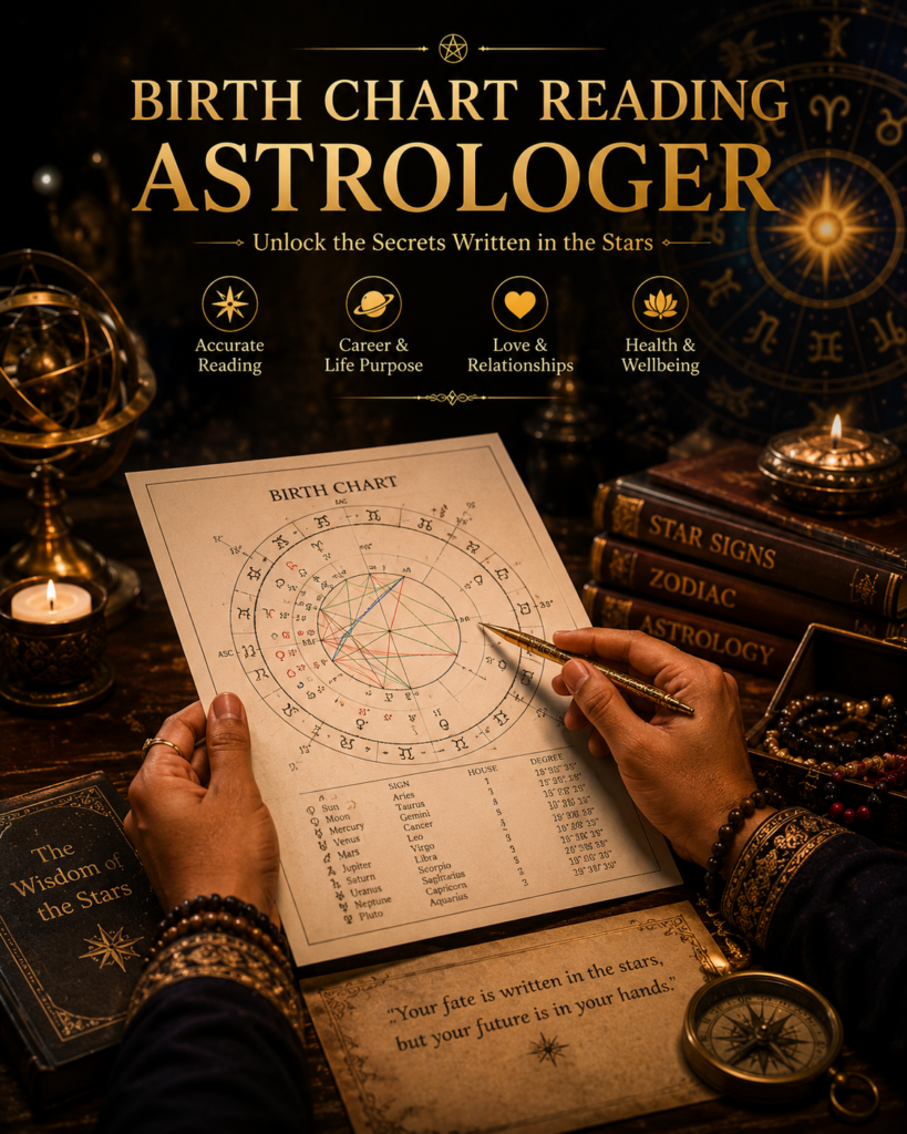 Birthchart Reading Bhagyo Chakra